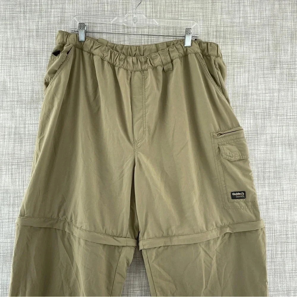 Guide Series Men's Size 42 Waist Packable Convertible pants shorts *Flaw 2799 - Picture 6 of 12